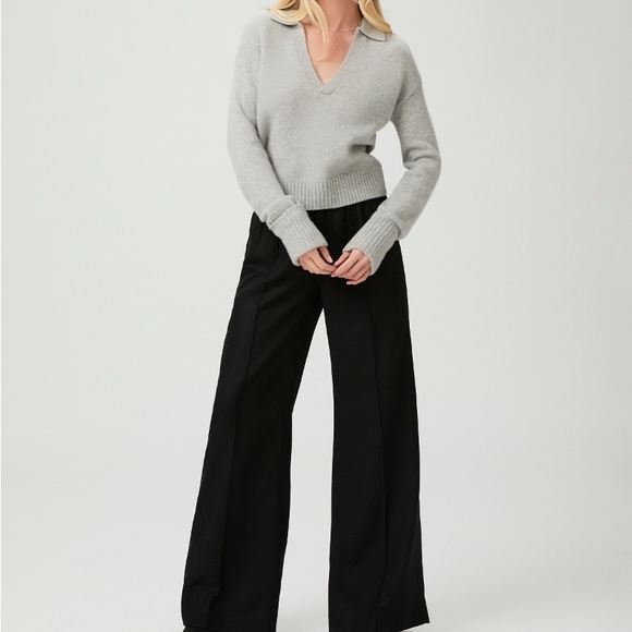 Paige Maxie Sweater - Heather Grey Cashmere - Picture 12 of 16